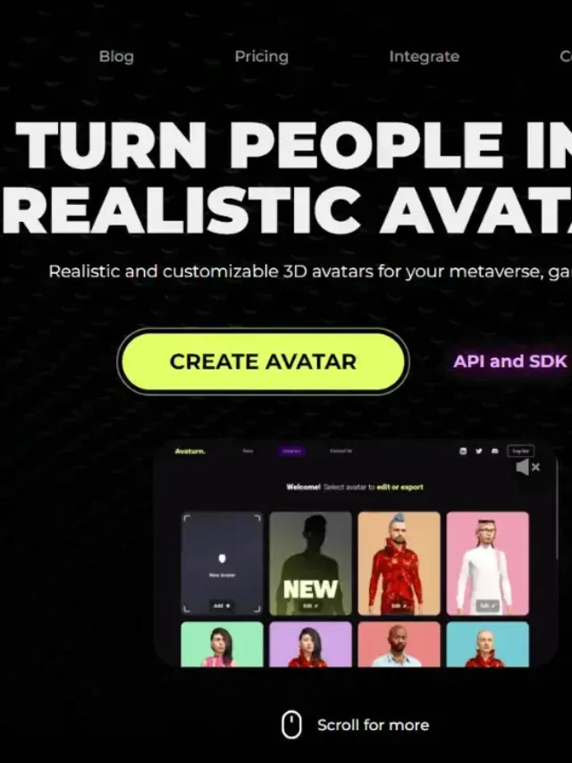 Avaturn AI 3d Avatar Creator Free